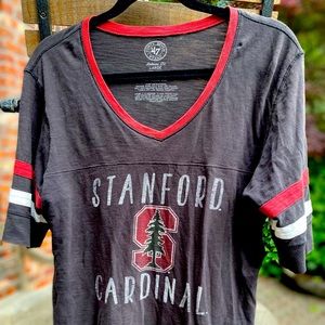 Stanford Cardinal 47 Brand College Tee Women’s Large Like New